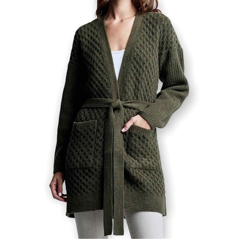 NWT L' Agence Juna Cable Cardigan